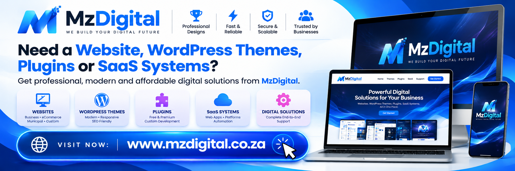 MzDigital: Professional websites, WordPress themes, plugins and SaaS systems